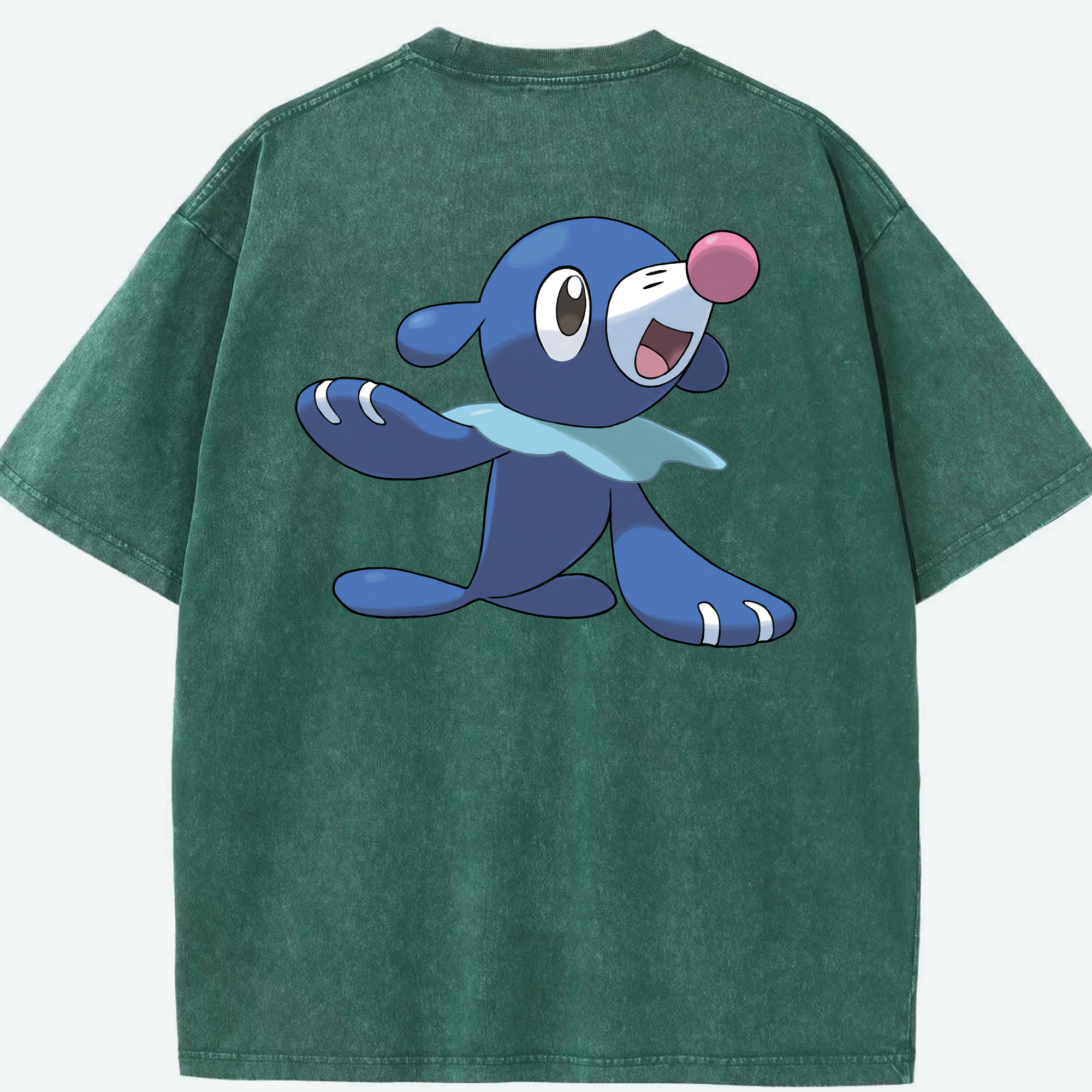 （画像用） ポケットモンスター Pokémon 綿100% ヴィンテージ風 半袖Tシャツ（背面プリント）